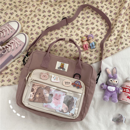 Cute Girl Student All-match One-shoulder Messenger Bag