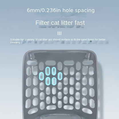 10-Piece Deluxe Cat Litter Scoop Set - Durable PP Material For Long-Lasting Use, Efficient Pet Litter Sifter With Integrated Waste Bag Dispenser For Easy Cleaning, Suitable For All Cat Breeds And Litt