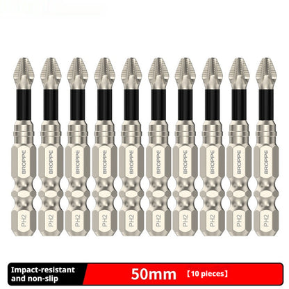Cross Bit Strong Magnetic High Hard Impact Electric Hand Drill Screwdriver