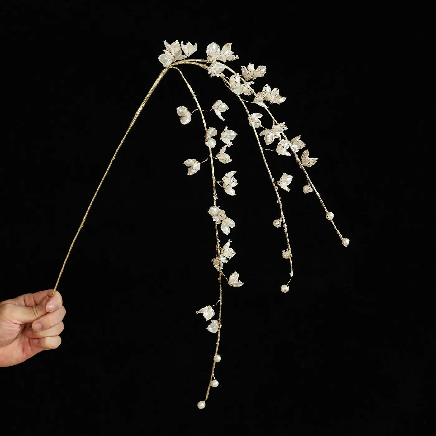 Christmas Acrylic White Crystal Twig Cutting Creative Decoration - Ocean Vault