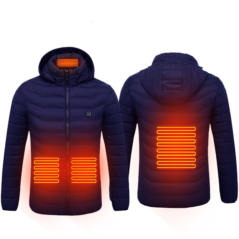 New  Electric Jacket Cotton Coat Heater Thermal Clothing for Winter