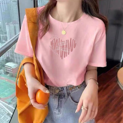 Pure Cotton Summer Short-sleeved T-shirt Chinese Style Fashionable And Stylish