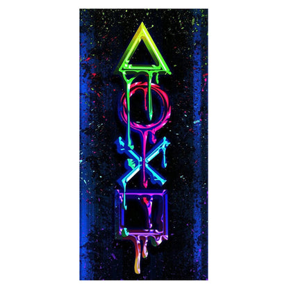 Gamer Room Canvas Painting Arena Game Poster