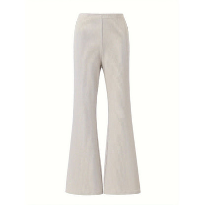 European And American Sports Casual Yoga Slightly Flared Straight Slim Fit Hip Raise Trousers