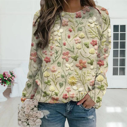 Digital Printed Women's Sweater
