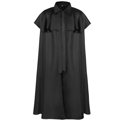 Halloween Ball Dress Up Death Cloak Medieval Hoodie Cloak - Ocean Vault