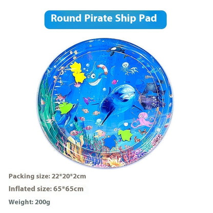 Cartoon Environmentally Friendly Thickened Large Crawling Shot Water Cushion