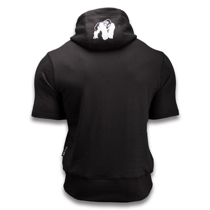 Casual fitness tight hooded short sleeve sportswear