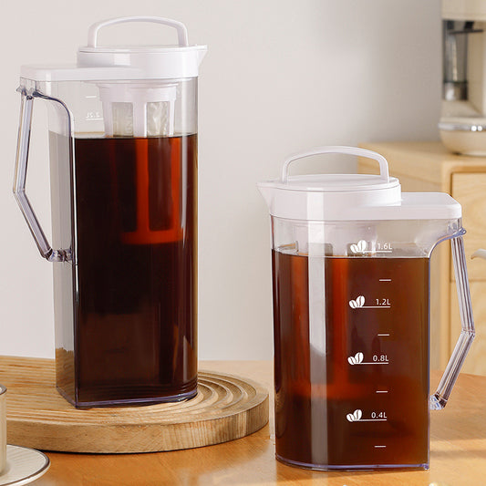 Coffee Cold Water Bottle Household Large Capacity Water Storage Cool Water Pot