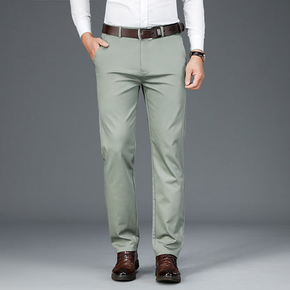 Men's Middle-aged Loose Business Casual Pants