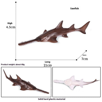 Simulation Marine Animal Model Children's Cognitive Toy