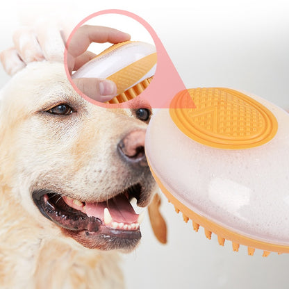 Dog Cat SPA Massage and Bath Brush