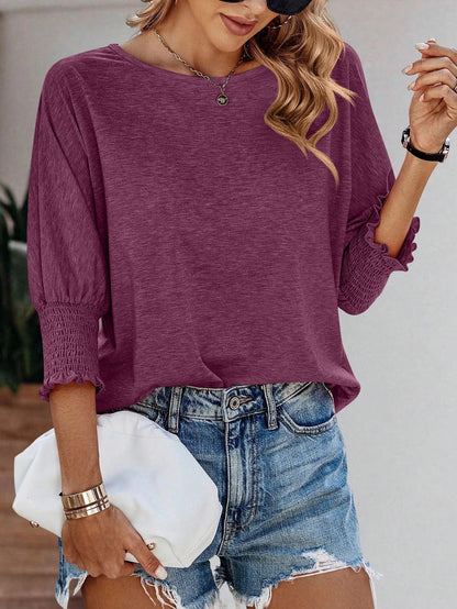 Summer New Product Fashionable Loose Round Neck Cufflinks Embroidered Long Edition Women's Large Shirt