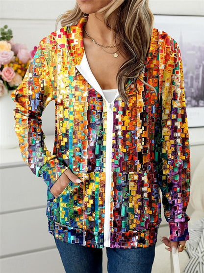 Amazon European And American Zipper Cardigan Fashion Casual