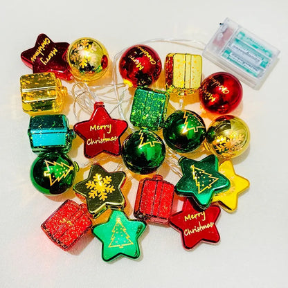 Christmas Party Decorations Scene Layout Atmosphere Lighting Chain - Ocean Vault