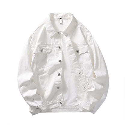 Men's Autumn Workwear Fashion Brand Polo Collar Jacket