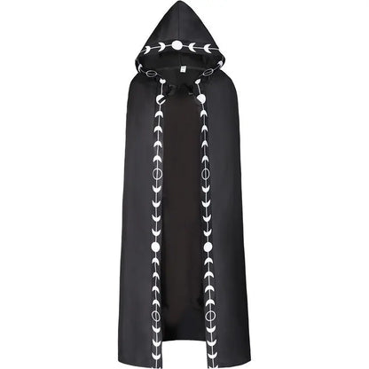Halloween Ball Dress Up Death Cloak Medieval Hoodie Cloak - Ocean Vault