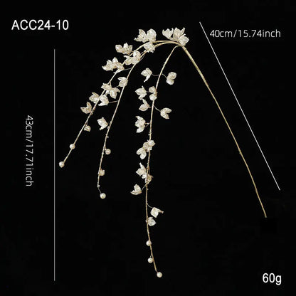 Christmas Acrylic White Crystal Twig Cutting Creative Decoration - Ocean Vault