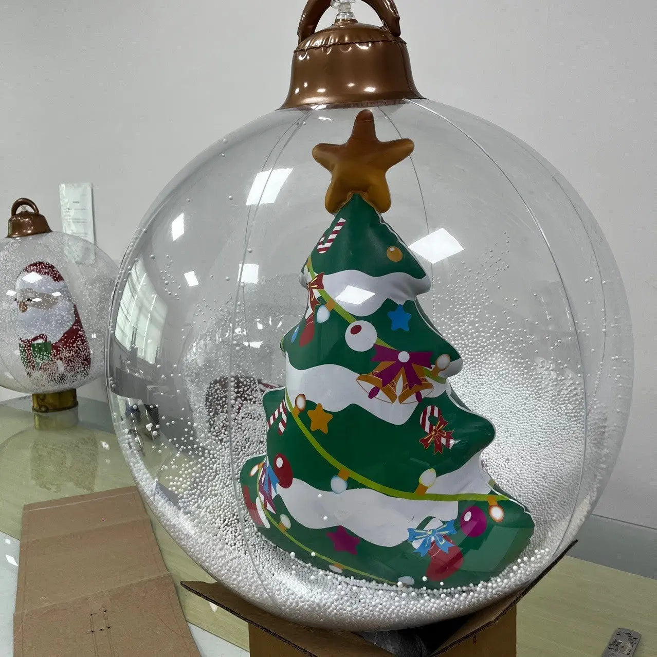 Inflatable Christmas Ball Hanging Crafts - Ocean Vault
