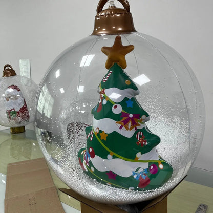Inflatable Christmas Ball Hanging Crafts - Ocean Vault