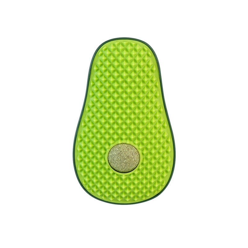 Avocado Petting Post Cat Self-service Scratch An Itch Toy
