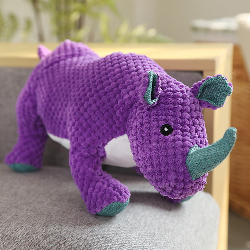 Pet Supplies Plush Toy Molar Long Lasting Corduroy Sounding Doll