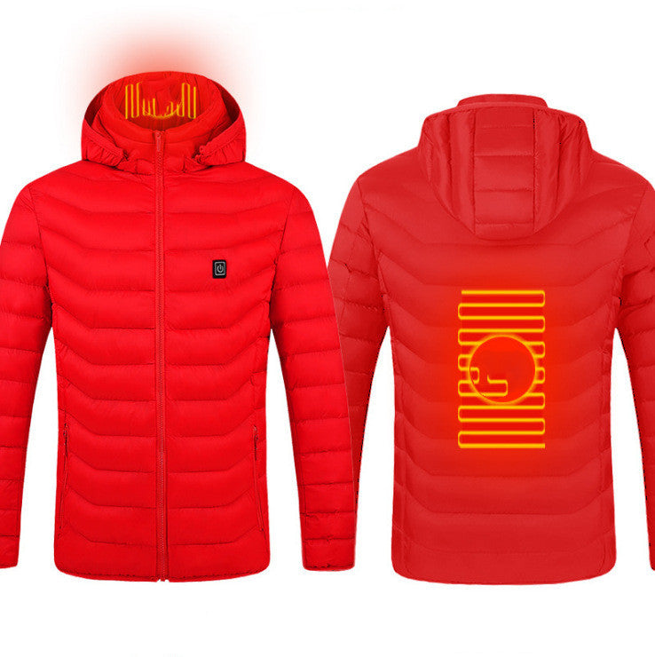 New  Electric Jacket Cotton Coat Heater Thermal Clothing for Winter