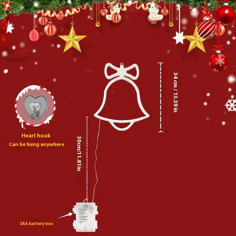 Christmas Bell Hanging Lamp Atmosphere Christmas Tree Decoration - Ocean Vault