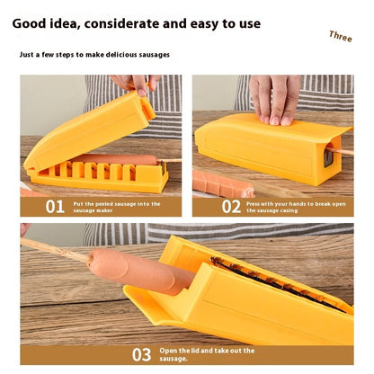 Sausage Cutter Flower Holder Roasted Sausage String Holder