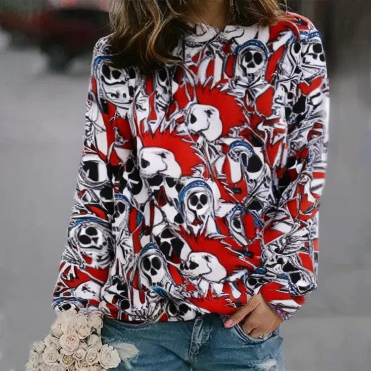 Digital Printed Women's Sweater