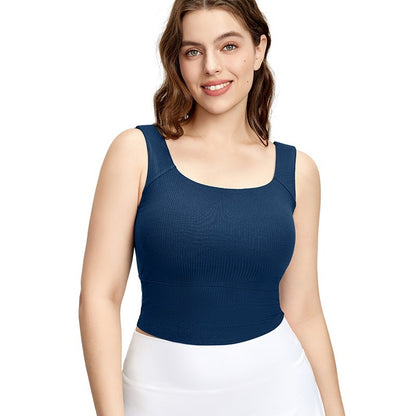 Yoga Clothing Top Women's Belt Chest Pad Vest