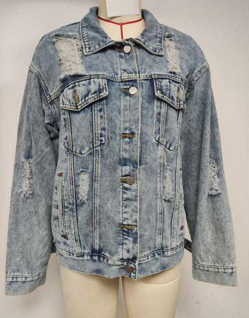Fashionable Non-elastic Ladies' Coat