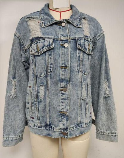 Fashionable Non-elastic Ladies' Coat