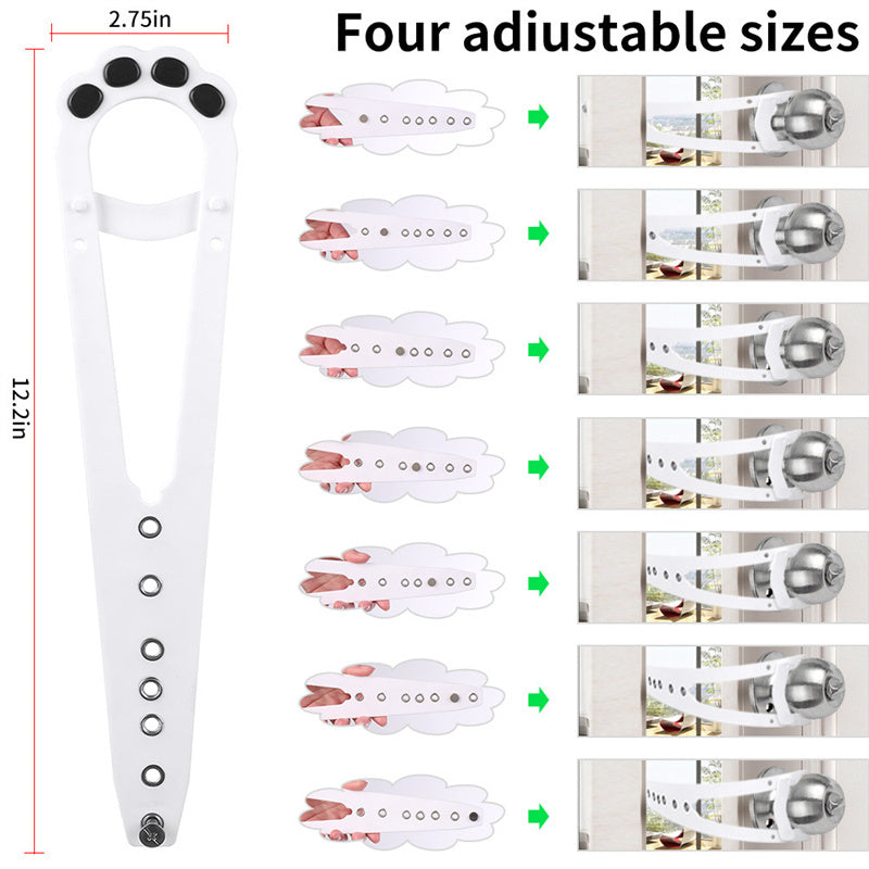 Pet Door Holder Latch Prevents Dogs/Cats From Entering/Exiting