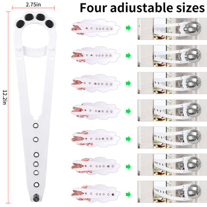 Pet Door Holder Latch Prevents Dogs/Cats From Entering/Exiting