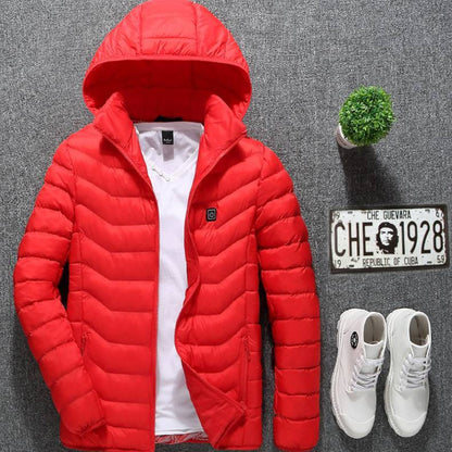 New  Electric Jacket Cotton Coat Heater Thermal Clothing for Winter