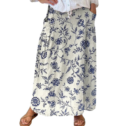 Women's Fashion Vintage Floral Holiday Dress