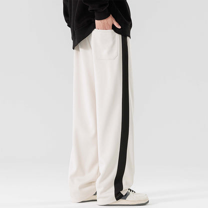 Spring And Autumn Men's Plus Size Casual Pants Fat