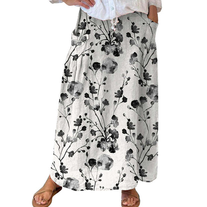 Women's Fashion Vintage Floral Holiday Dress