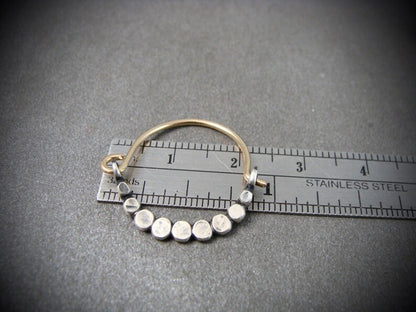 Creative Exaggerating Hollow Stud Earrings Elegant Silver Ear Ring