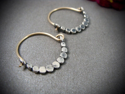 Creative Exaggerating Hollow Stud Earrings Elegant Silver Ear Ring