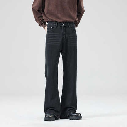 American Bootcut Pants Men's Draping Street Retro High Street Jeans