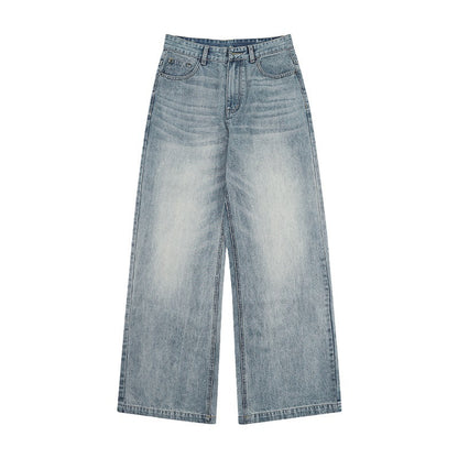 New Light Blue Washed Jeans For Men