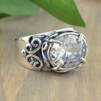 Vine Boat Anchor Vintage Ring