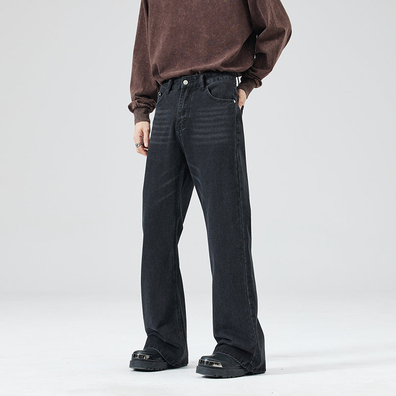 American Bootcut Pants Men's Draping Street Retro High Street Jeans