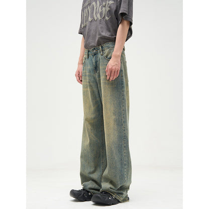 All-match American Retro Wide-leg Pants