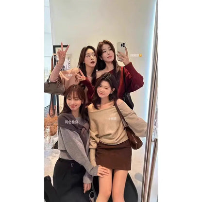 Women's High-grade Lazy Inner Wear Blouse - Ocean Vault