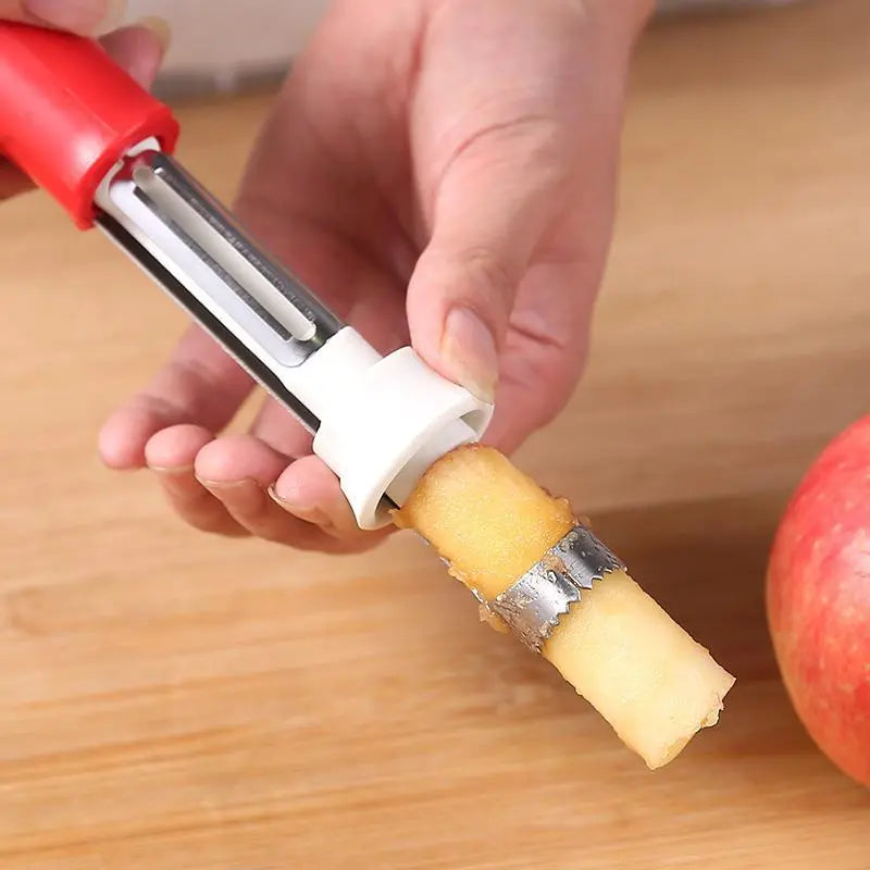 Stainless Steel Two-in-one Shrink Fruit Peeler - Ocean Vault