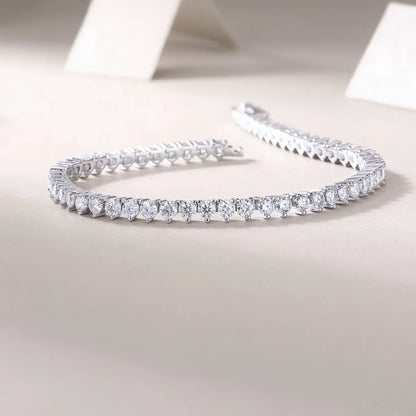 Mark Luxury Fashion Mosan Diamond S925 Silver Bracelet Comparable To Natural Diamonds - Ocean Vault