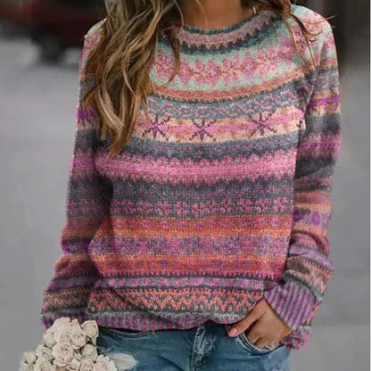 Digital Printed Women's Sweater